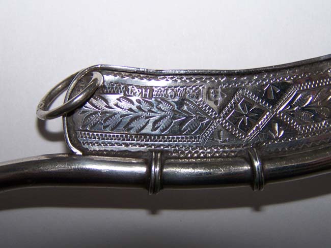 A Sterling Silver Bosun's Whistle circa 1904 — image 2